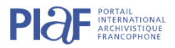 Portail International Archivistique Francophone